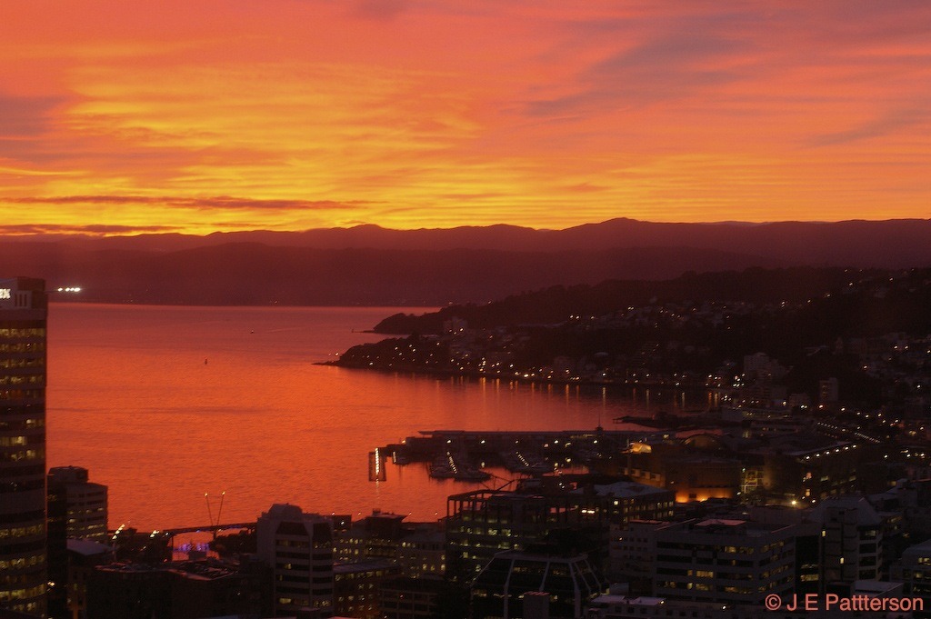 Sunrise Oriental Bay, Wellington