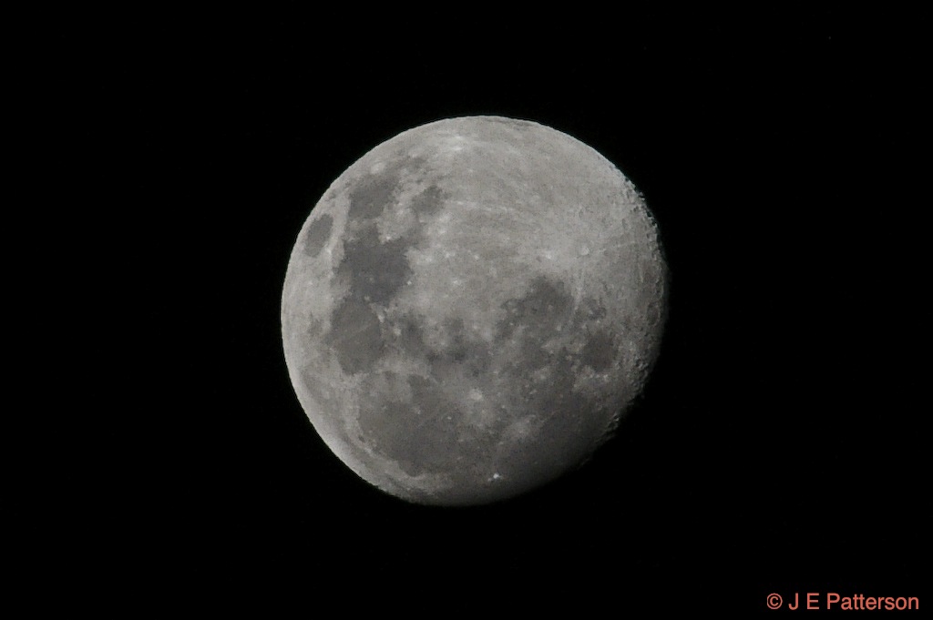 Moon, 400mm lens