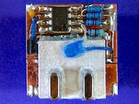 Thick aluminium heat-sink added to the temperature control circuit